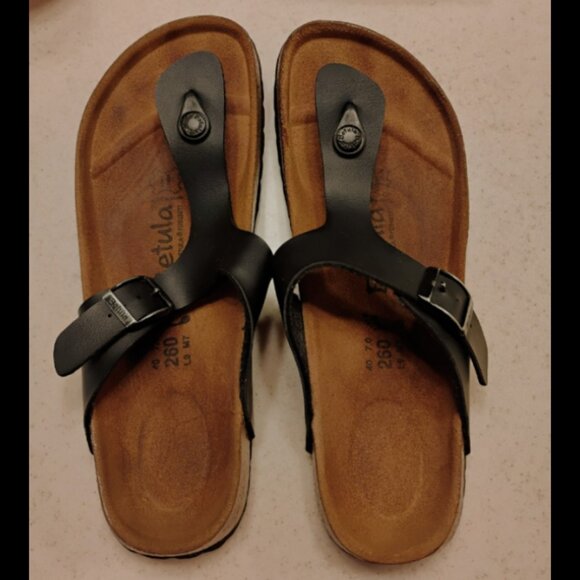 Size 40 Birkenstock Gizeh Betula Sandals, US 9 Women's/7 Men's - Picture 2 of 7